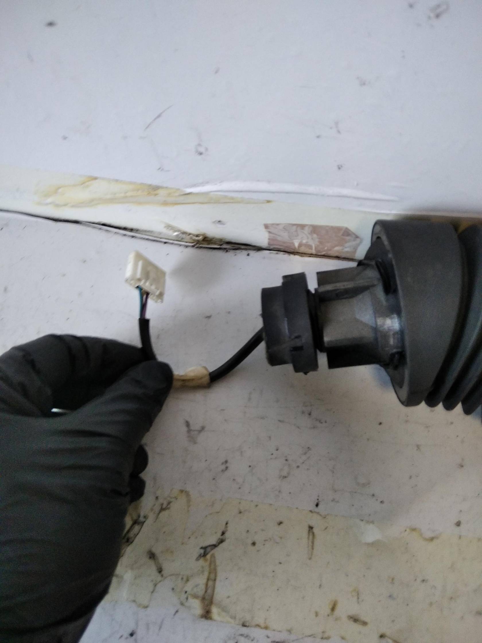 Retrovisore est. regolaz. elettr. dx.